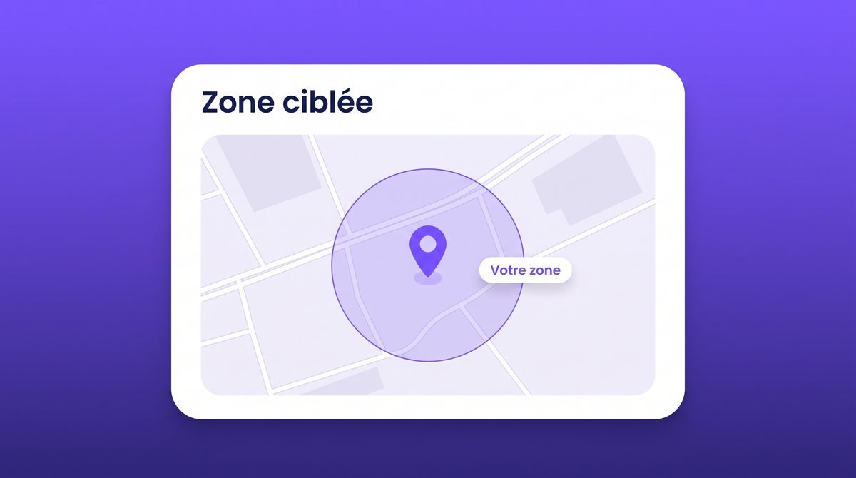 Ciblage d'audiences sur votre zone