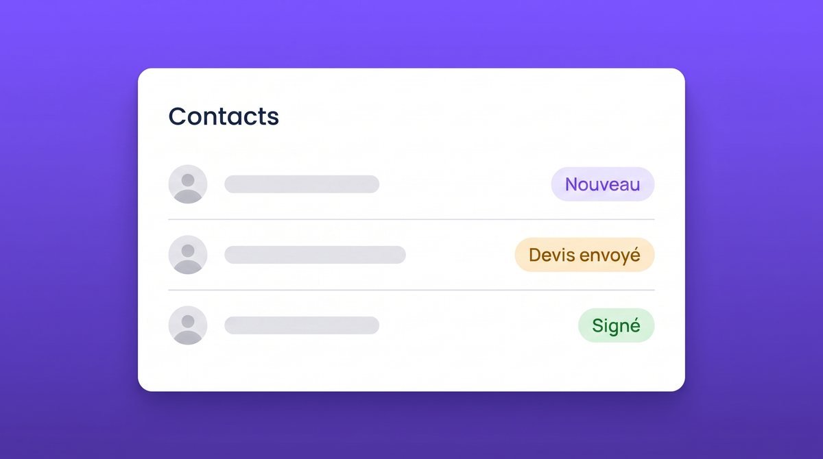 Rapports dans le CRM Buzzle